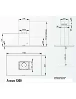 ROBLIN ATRIUM 1200 Dimensions preview