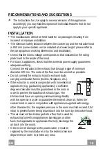 Preview for 16 page of ROBLIN Creatix Series Instructions For Use Manual