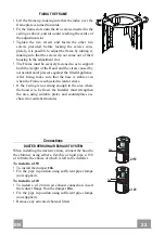 Preview for 22 page of ROBLIN CYLINDRE Instruction Manual