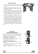 Preview for 34 page of ROBLIN CYLINDRE Instruction Manual