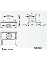 Предварительный просмотр 1 страницы ROBLIN DECLIC MISTRAL Dimensions