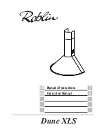 Preview for 1 page of ROBLIN DUNE XLS Instruction Manual