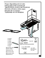 Предварительный просмотр 45 страницы ROBLIN ECLAT 900 Instructions For Installation Manual