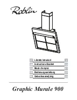 Preview for 1 page of ROBLIN GRAPHIC MURALE 900 Instruction Booklet