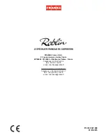 Preview for 16 page of ROBLIN INSPIRATION/3 520 Instructions For Use And Installation