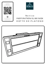 Preview for 1 page of ROBLIN INSPIRATION SLIM INOX Notice