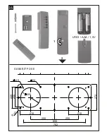 Предварительный просмотр 44 страницы ROBLIN LINEAR 1500 CENTRALE Instructions For Installation Manual