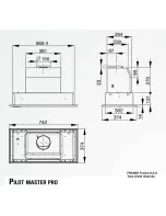 Предварительный просмотр 1 страницы ROBLIN PILOT MASTER PRO Dimensions