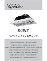 ROBLIN RUBIS 36 Use And Maintenance Handbook preview