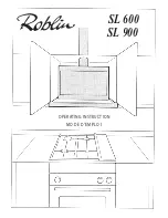 ROBLIN SL 600 Operating Instructions Manual preview