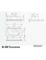 Предварительный просмотр 1 страницы ROBLIN SL 639 TELESPCOPIQUE (French) Dimensions