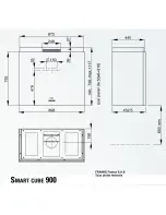 Preview for 1 page of ROBLIN SMART CUBE 900 Dimensions