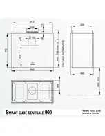 ROBLIN SMART CUBE CENTRALE 900 Dimensions preview