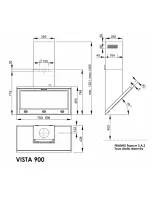 ROBLIN VISTA 900 Dimensions preview