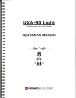 Preview for 1 page of RoboBuilder UXA-90 Light Operation Manual