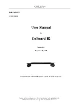 Предварительный просмотр 1 страницы ROBOCONN GoBoard B2 User Manual