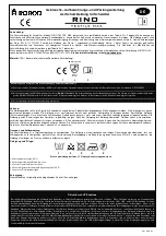 Preview for 5 page of ROBOD RINO TEXTILE MAX Manual For Use, Storage And Maintenance