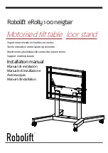 Preview for 1 page of Robolift eRolly 100 neigbar Installation Manual