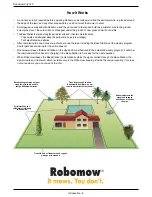 Предварительный просмотр 8 страницы Robomow City 120 Operating & Safety Manual