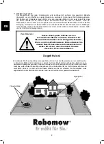 Предварительный просмотр 8 страницы Robomow Tuscania 200 Manual