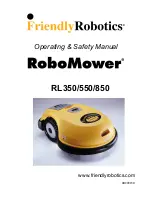 Preview for 1 page of Robomower RL350 Operating & Safety Manual