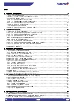 Preview for 3 page of Robopac Compacta S4 Use And Maintenance Manual