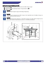 Preview for 61 page of Robopac Compacta S4 Use And Maintenance Manual