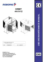 Robopac ORBIT 12 Use And Maintenance Manual preview