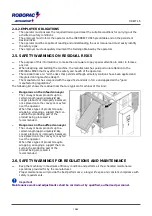 Preview for 10 page of Robopac ORBIT 16 Use And Maintenance Manual