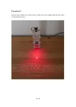 Preview for 10 page of RoboPeak Laser Projection Keyboard Kit Quick Assembly Manual