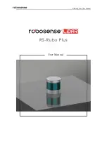 Preview for 1 page of RoboSense LiDAR RS-Ruby Plus User Manual