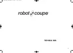 Preview for 13 page of Robot Coupe 34231A Operating Instructions Manual