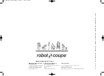 Preview for 27 page of Robot Coupe 34231A Operating Instructions Manual