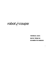 Preview for 10 page of Robot Coupe Blixer 4 Operating Instructions Manual