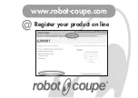 Preview for 2 page of Robot Coupe BLIXER 5 V.V. User Manual