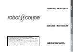 Preview for 3 page of Robot Coupe CL 52 E Operating Instructions Manual