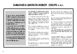 Preview for 88 page of Robot Coupe J100 Ultra Operating Instructions Manual