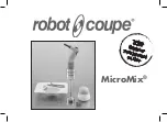 Robot Coupe MicroMix Manual preview