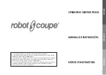 Preview for 3 page of Robot Coupe MP 800 Turbo Operating Instructions Manual