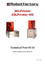 Robot Factory 3DLPrinter Technical Note preview