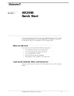 Preview for 15 page of RoboteQ AX2850 User Manual