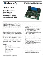 RoboteQ SDC2130 Manual preview