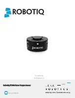 Preview for 1 page of ROBOTIQ FT 300 Instruction Manual