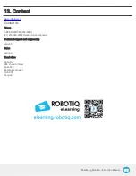 Предварительный просмотр 115 страницы ROBOTIQ PALLETIZING SOLUTION AX Series Instruction Manual