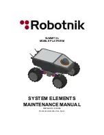 Robotnik SUMMIT XL System Maintenance Manual preview