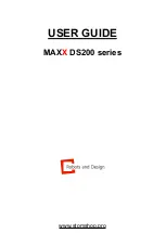 Robots and Design Maxx DS200 Series User Manual предпросмотр