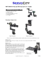 Robotzone ServoCity MPT1100-SS User Manual preview