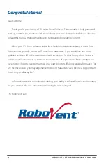 Preview for 4 page of RoboVent PFX Series Owner'S Manual