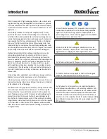 Preview for 4 page of RoboVent ProCube HVP-120-575 Owner'S Manual & Operating Instructions