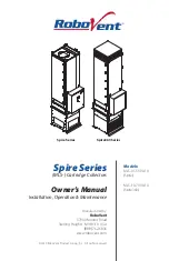 Предварительный просмотр 3 страницы RoboVent Spire MLS-01-5500-10 Owner'S Manual